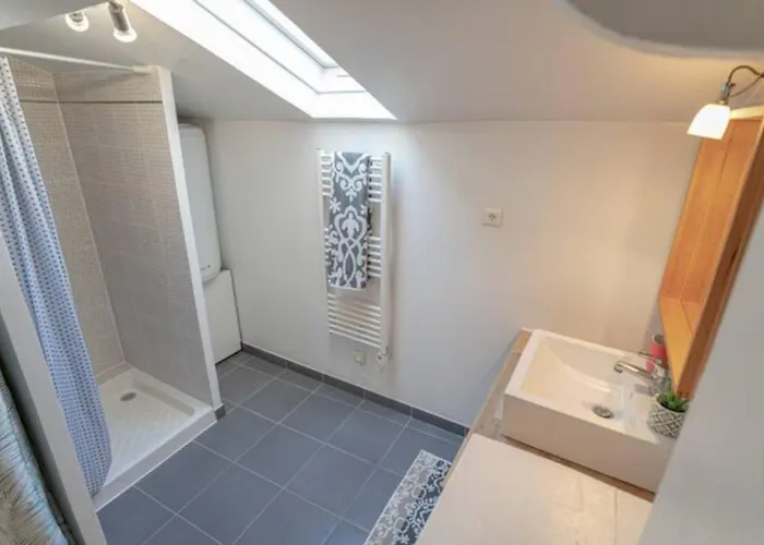 Quiet & Duplex Wifi Near Rhone & Parc Blandan דירה *